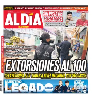 Periódico Al Día (Irapuato) - 23 janv. 2024