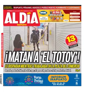 Periódico Al Día (Irapuato) - 24 mars 2024