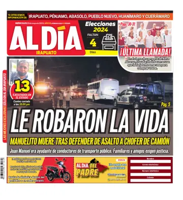 Periódico Al Día (Irapuato) - 29 mai 2024