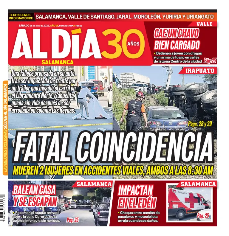 Portada Al Día Salamanca