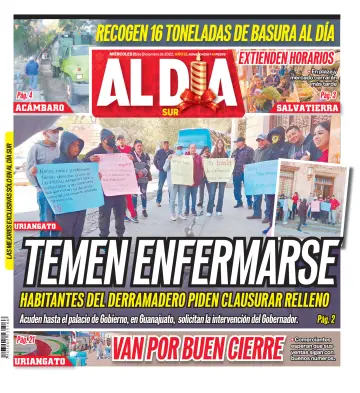 Periódico Al Día (Moroléon) - 21 12月 2022