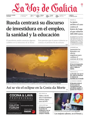 La Voz de Galicia (A Coruña) - 9 Apr 2024
