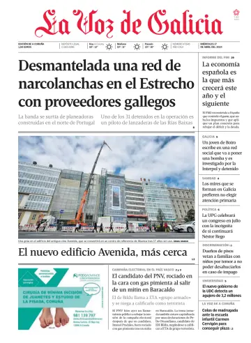 La Voz de Galicia (A Coruña) - 17 四月 2024