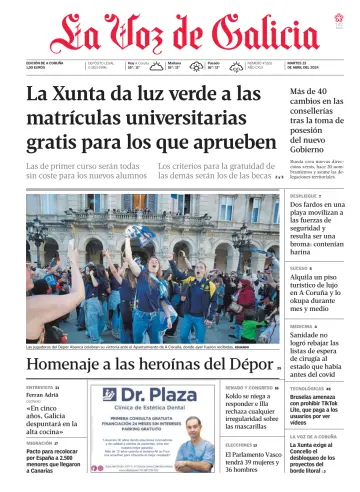 La Voz de Galicia (A Coruña) - 23 abril 2024
