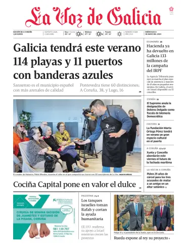 La Voz de Galicia (A Coruña) - 08 五月 2024