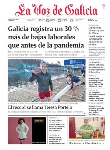 La Voz de Galicia (Carballo) - 11 4월 2024