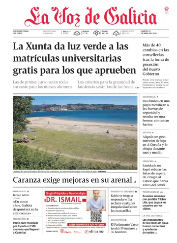 La Voz de Galicia (Ferrol) - 23 4月 2024
