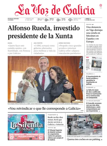 La Voz de Galicia (Santiago) - 12 4月 2024