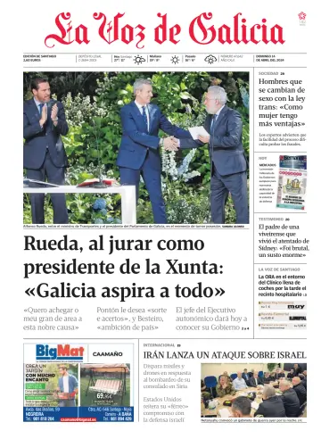 La Voz de Galicia (Santiago) - 14 4月 2024