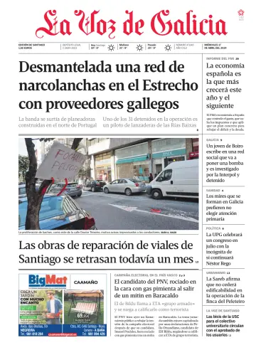 La Voz de Galicia (Santiago) - 17 4月 2024