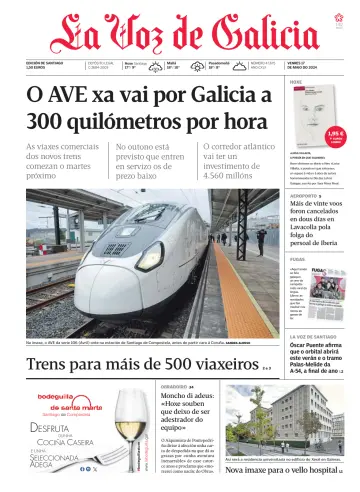 La Voz de Galicia (Santiago) - 17 五月 2024