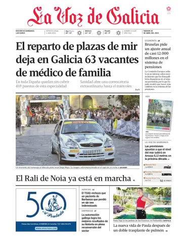 La Voz de Galicia (Barbanza) - 20 4月 2024