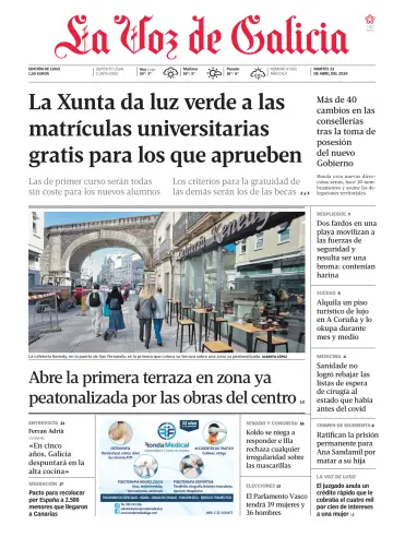 La Voz de Galicia (Lugo) - 23 四月 2024