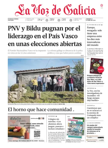 La Voz de Galicia (Ourense) - 21 Apr. 2024
