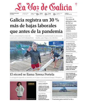 La Voz de Galicia (Pontevedra) - 11 avr. 2024