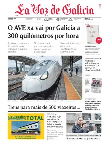 La Voz de Galicia (Vigo) - 17 五月 2024