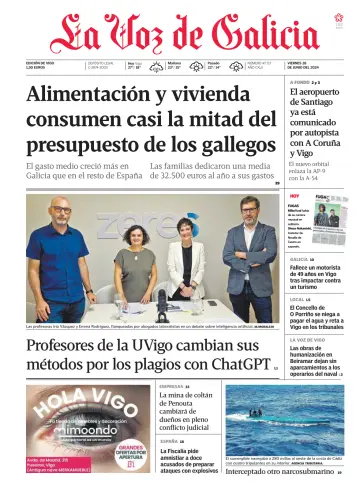 La Voz de Galicia (Vigo) - 28 Jun 2024