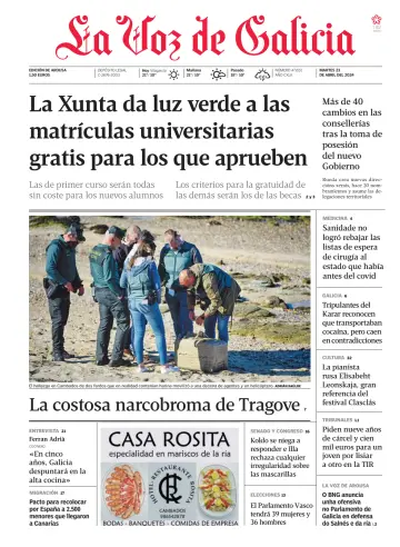 La Voz de Galicia (Arousa) - 23 四月 2024