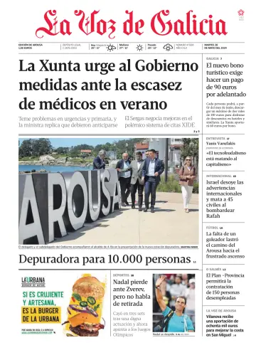 La Voz de Galicia (Arousa) - 28 五月 2024