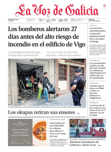 La Voz de Galicia (España) - 13 10月 2023