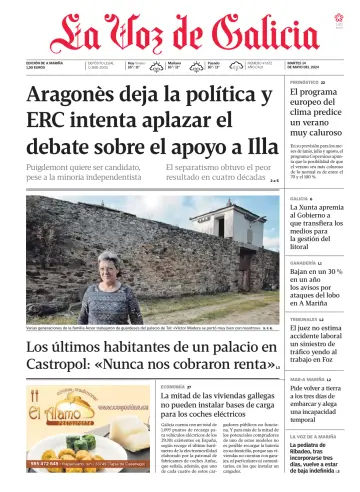 La Voz de Galicia (A Mariña) - 14 май 2024