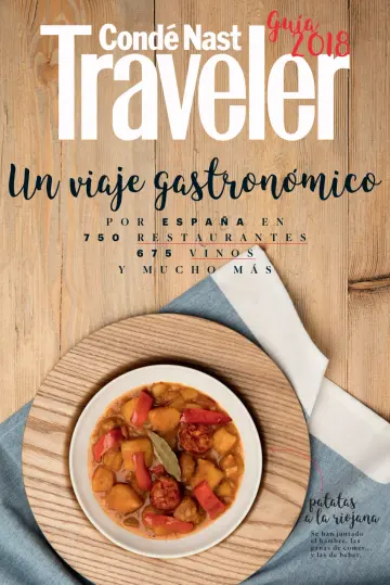 Condé Nast Traveler (Spain): Guía de Gastronomía 2020 de Hoteles, Restaurantes y Vinos - 22 Dec 2017