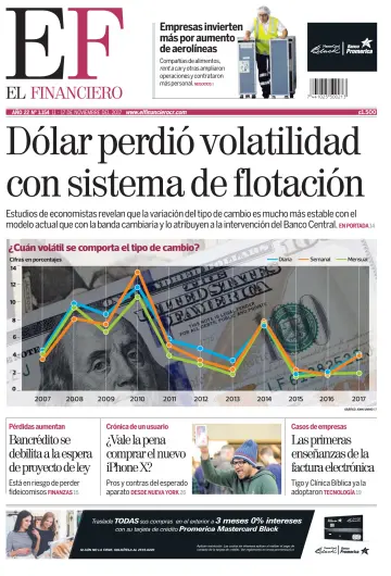 El Financiero (Costa Rica) - 11 Nov 2017