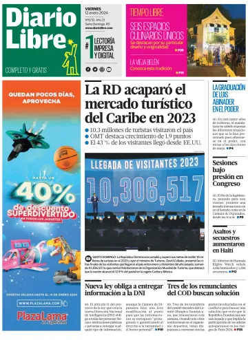 Diario Libre (Republica Dominicana) - 12 Jan 2024