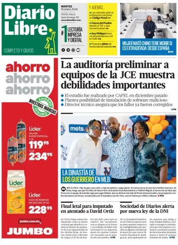 Diario Libre (Republica Dominicana) - 16 Jan 2024