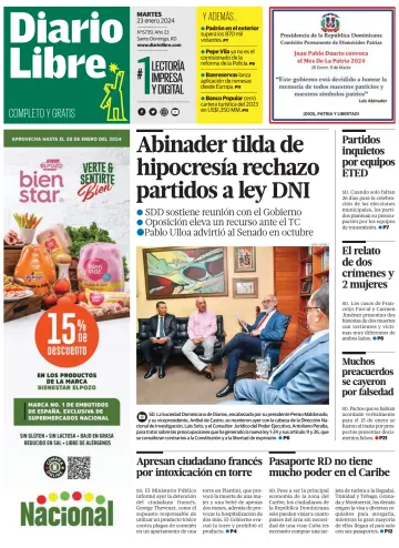 Diario Libre (Republica Dominicana) - 23 Jan 2024