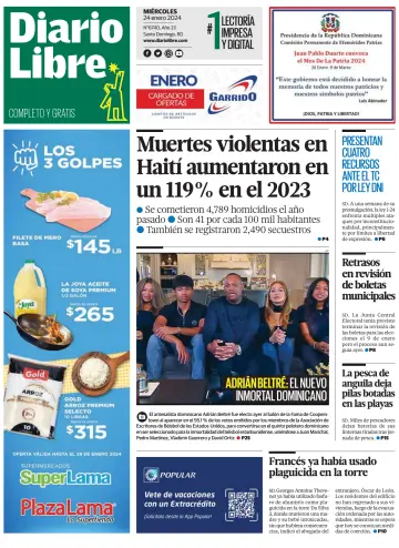 Diario Libre (Republica Dominicana) - 24 Jan 2024