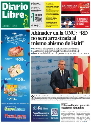 Diario Libre (Republica Dominicana) - 14 Feb 2024
