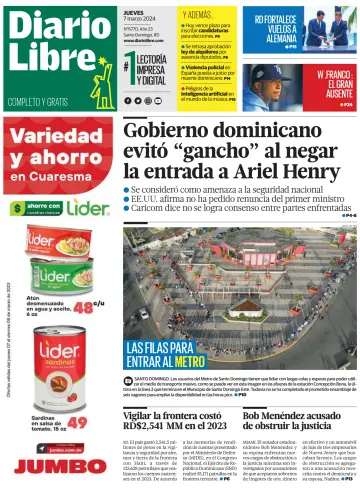 Diario Libre (Republica Dominicana) - 7 Mar 2024