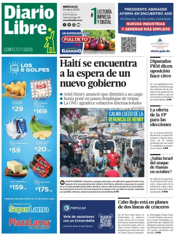 Diario Libre (Republica Dominicana) - 13 Mar 2024