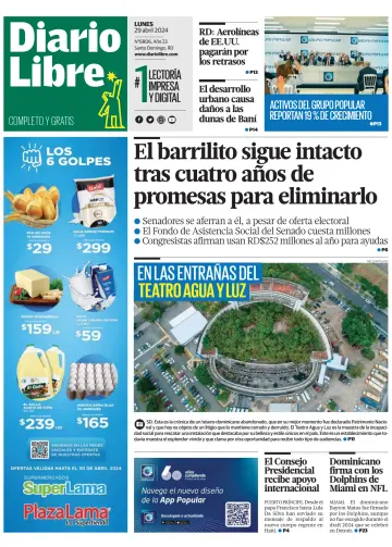 Diario Libre (Republica Dominicana) - 29 四月 2024