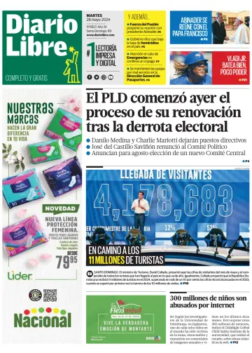 Diario Libre (Republica Dominicana) - 28 五月 2024