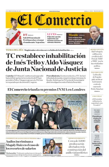 El Comercio - 26 4月 2024