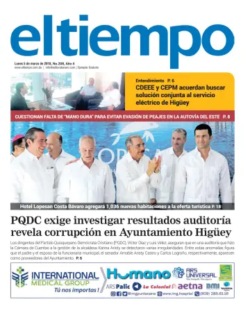 El Tiempo - 05 März 2018