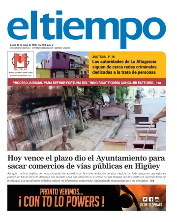 El Tiempo - 14 May 2018