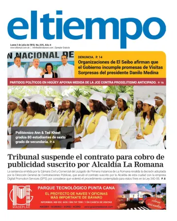 El Tiempo - 02 Juli 2018