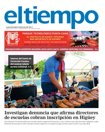 El Tiempo - 30 Juli 2018