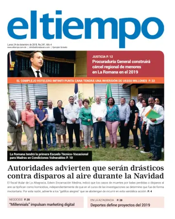 El Tiempo - 24 十二月 2018