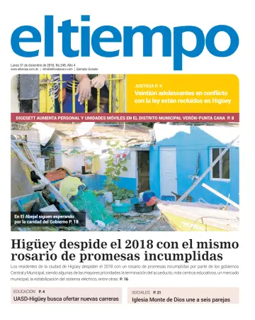 El Tiempo - 31 十二月 2018