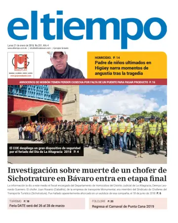 El Tiempo - 21 enero 2019