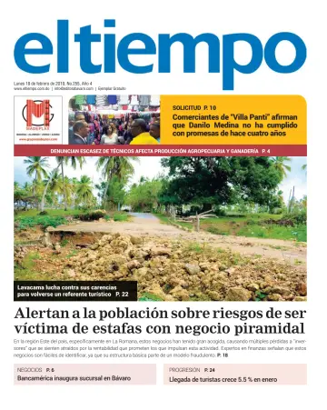 El Tiempo - 18 2月 2019