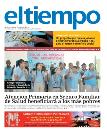 El Tiempo - 22 四月 2019