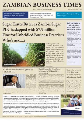 Zambian Business Times - 16 Oct 2017
