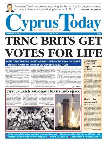 Cyprus Today - 20 gen 2024