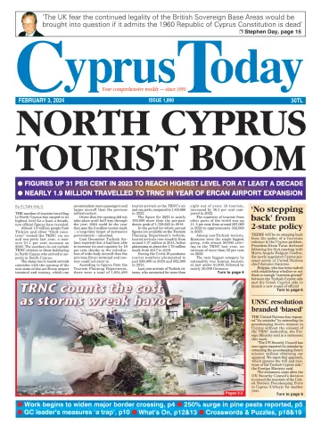 Cyprus Today - 3 Chwef 2024