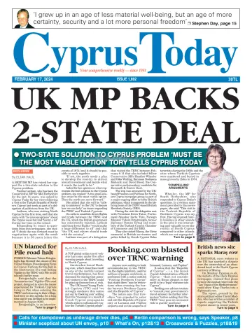 Cyprus Today - 17 Feabh 2024
